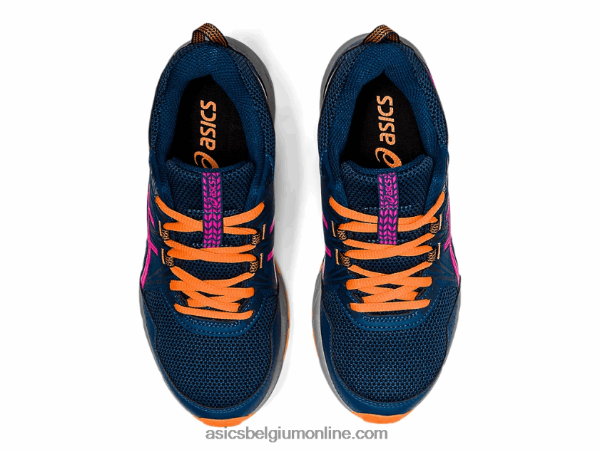 gelventure 8 lagere school V6HXR24494 mako blauw/roze glo Asics