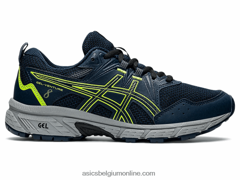 gelventure 8 lagere school V6HXR24505 frans blauw/gevarengroen Asics
