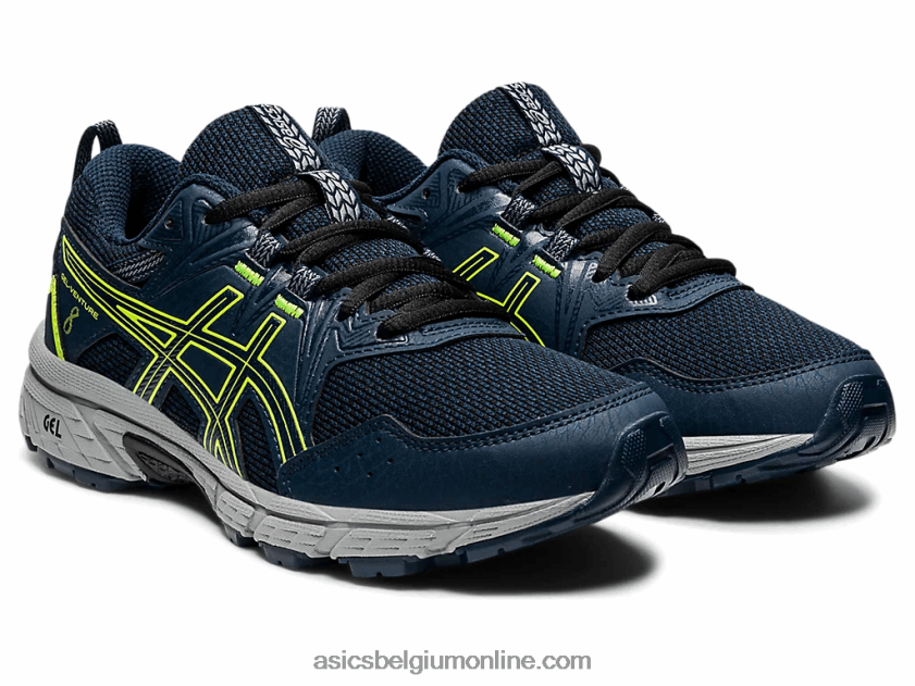 gelventure 8 lagere school V6HXR24505 frans blauw/gevarengroen Asics