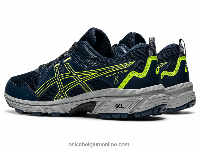 gelventure 8 lagere school V6HXR24505 frans blauw/gevarengroen Asics