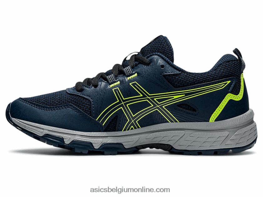 gelventure 8 lagere school V6HXR24505 frans blauw/gevarengroen Asics