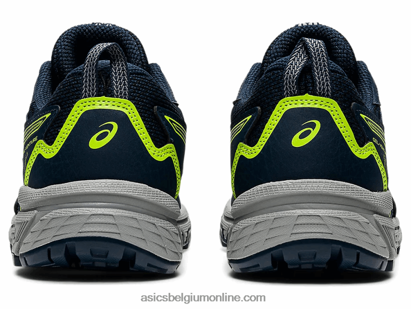gelventure 8 lagere school V6HXR24505 frans blauw/gevarengroen Asics