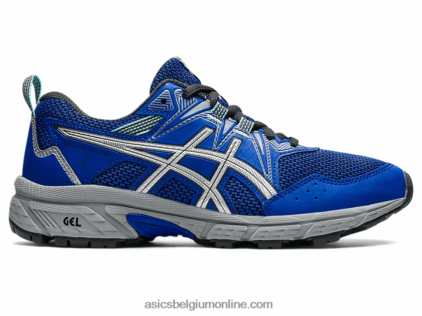 gelventure 8 lagere school V6HXR24509 lapis lazuli blauw/zuiver zilver Asics