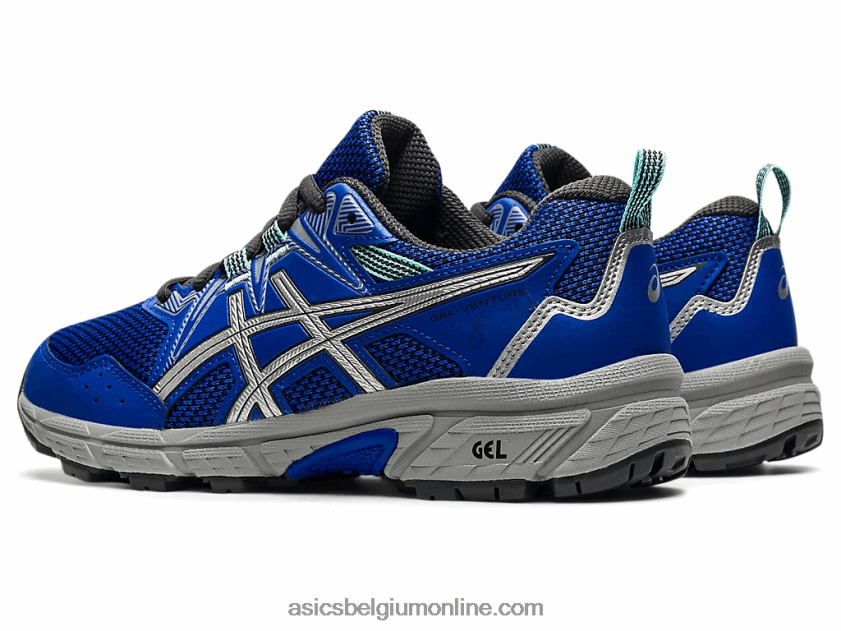 gelventure 8 lagere school V6HXR24509 lapis lazuli blauw/zuiver zilver Asics