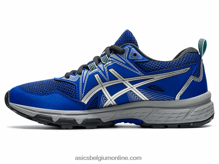 gelventure 8 lagere school V6HXR24509 lapis lazuli blauw/zuiver zilver Asics