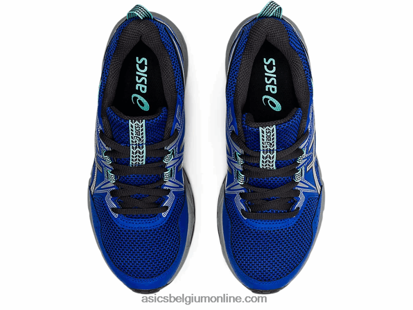 gelventure 8 lagere school V6HXR24509 lapis lazuli blauw/zuiver zilver Asics