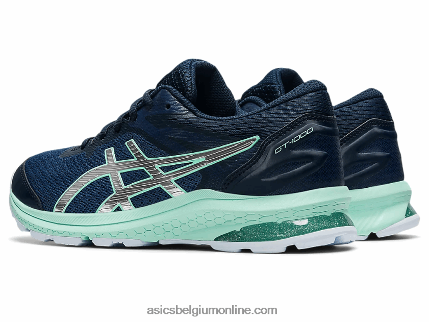gt-1000 10 lagere school V6HXR24434 donderblauw/puur zilver Asics
