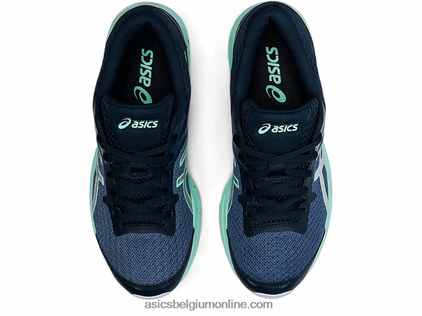 gt-1000 10 lagere school V6HXR24434 donderblauw/puur zilver Asics