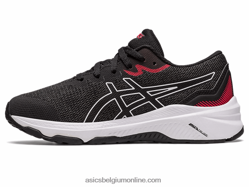 gt-1000 11 lagere school V6HXR24255 zwart/elektrisch rood Asics