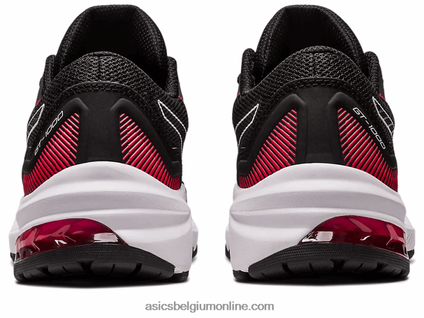 gt-1000 11 lagere school V6HXR24255 zwart/elektrisch rood Asics