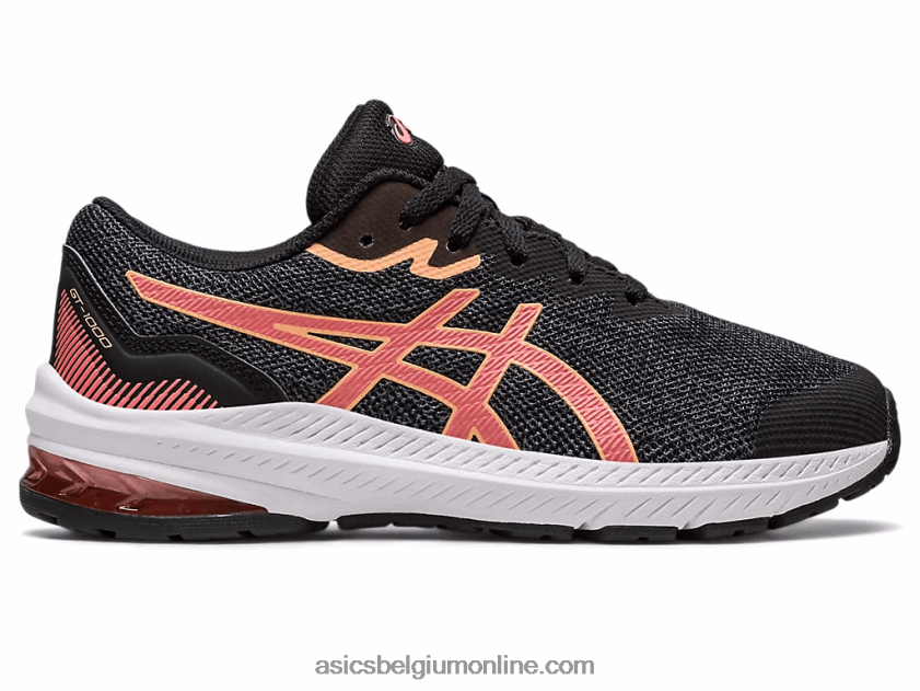 gt-1000 11 lagere school V6HXR24292 zwart/papaja Asics