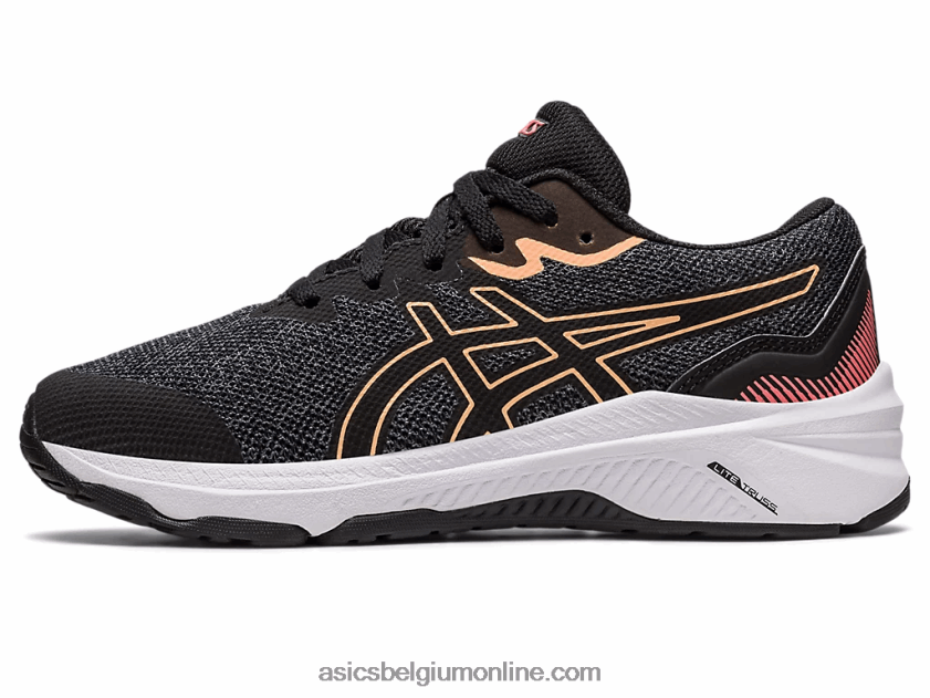 gt-1000 11 lagere school V6HXR24292 zwart/papaja Asics