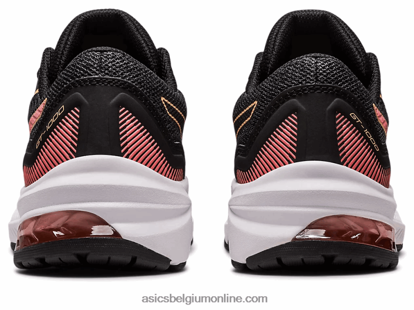 gt-1000 11 lagere school V6HXR24292 zwart/papaja Asics