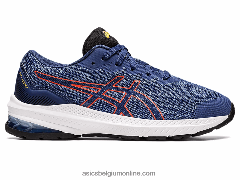 gt-1000 11 lagere school V6HXR24341 azuur/diepe oceaan Asics