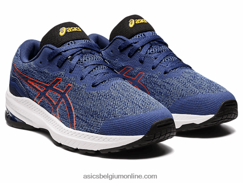 gt-1000 11 lagere school V6HXR24341 azuur/diepe oceaan Asics