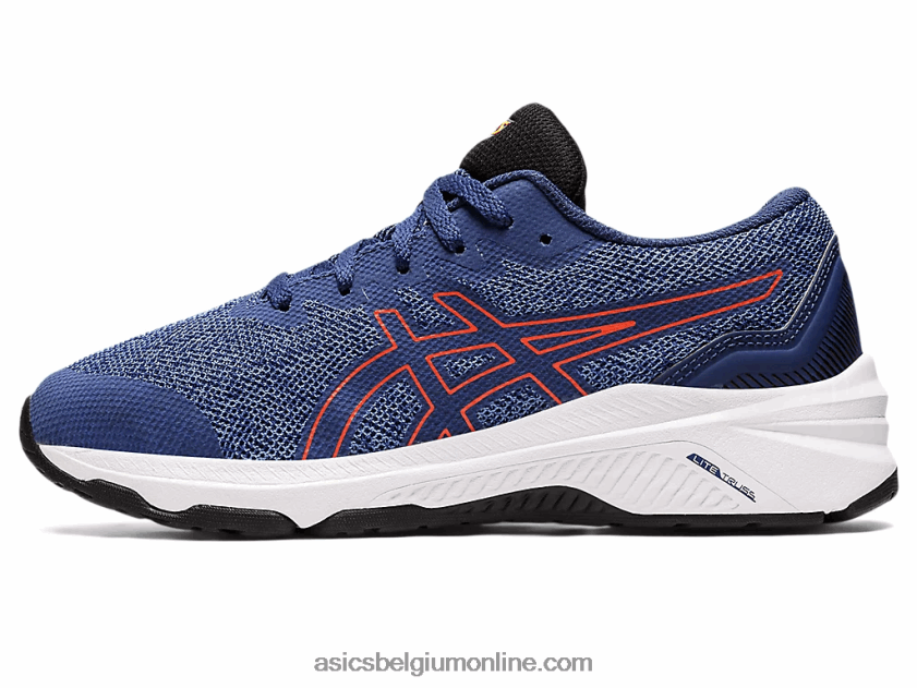gt-1000 11 lagere school V6HXR24341 azuur/diepe oceaan Asics