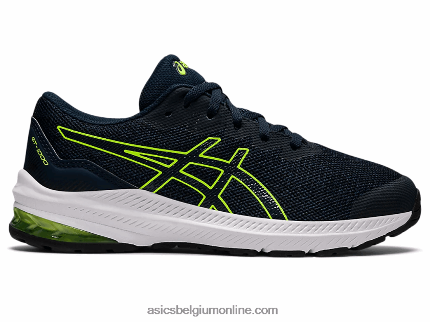 gt-1000 11 lagere school V6HXR24405 frans blauw/gevarengroen Asics