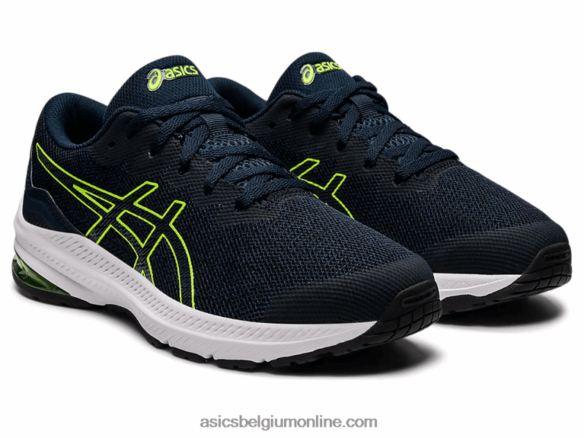 gt-1000 11 lagere school V6HXR24405 frans blauw/gevarengroen Asics