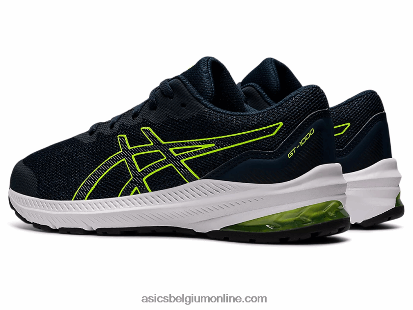 gt-1000 11 lagere school V6HXR24405 frans blauw/gevarengroen Asics