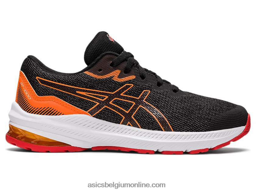 gt-1000 11 lagere school V6HXR24471 grafietgrijs/vurig rood Asics