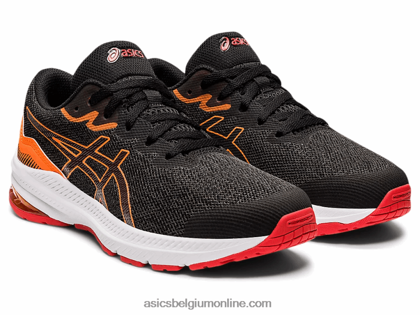 gt-1000 11 lagere school V6HXR24471 grafietgrijs/vurig rood Asics
