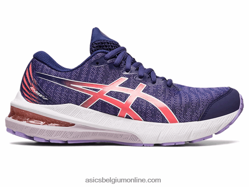 gt-2000 11 lagere school V6HXR24337 indigoblauw/papaja Asics