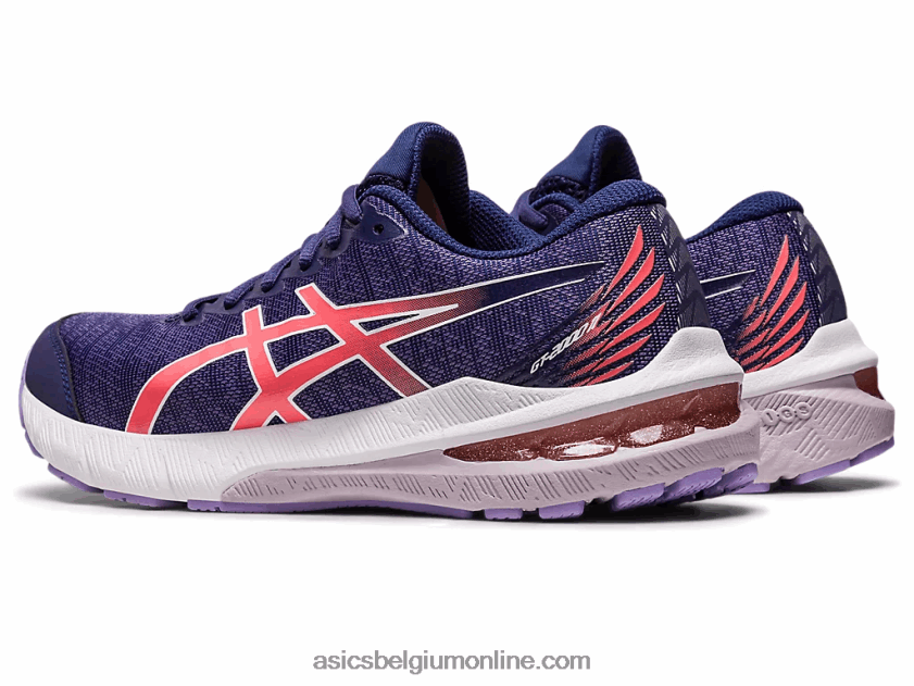 gt-2000 11 lagere school V6HXR24337 indigoblauw/papaja Asics