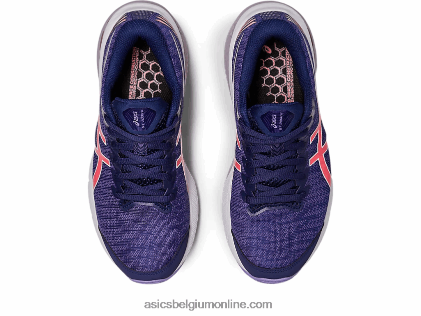 gt-2000 11 lagere school V6HXR24337 indigoblauw/papaja Asics
