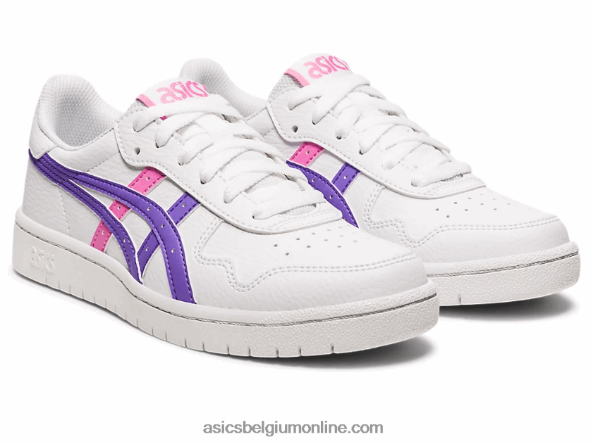 japanse lagere school V6HXR24328 wit/amethist Asics