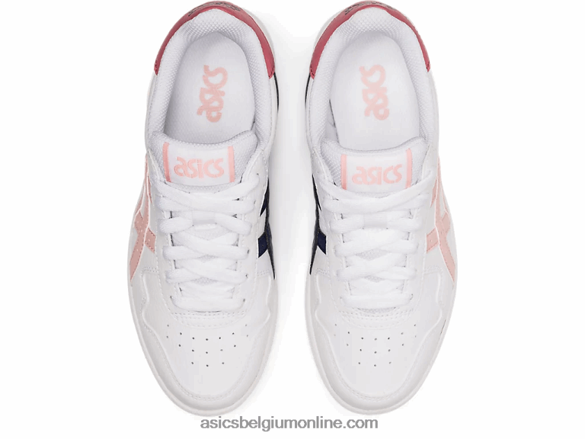 japanse lagere school V6HXR24444 wit/gember perzik Asics