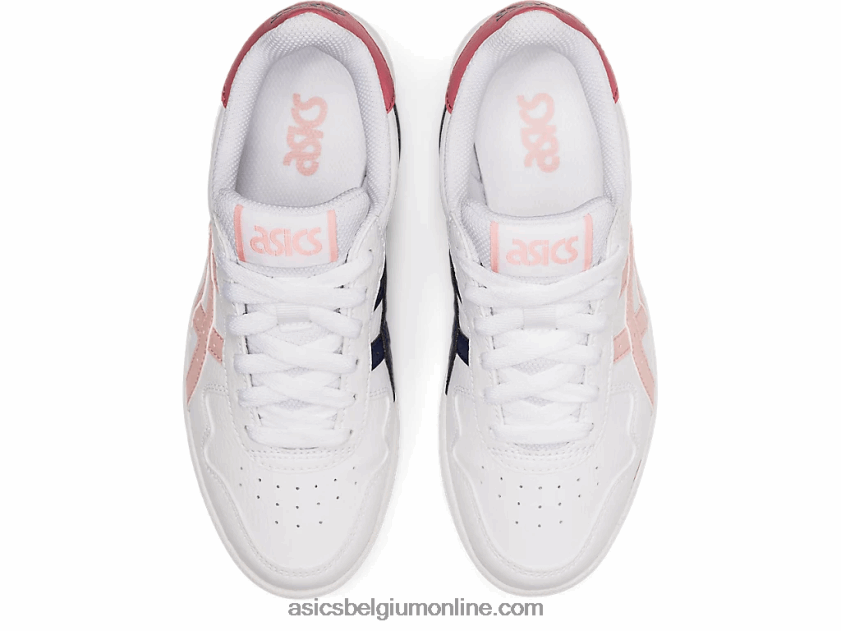 japanse lagere school V6HXR24444 wit/gember perzik Asics