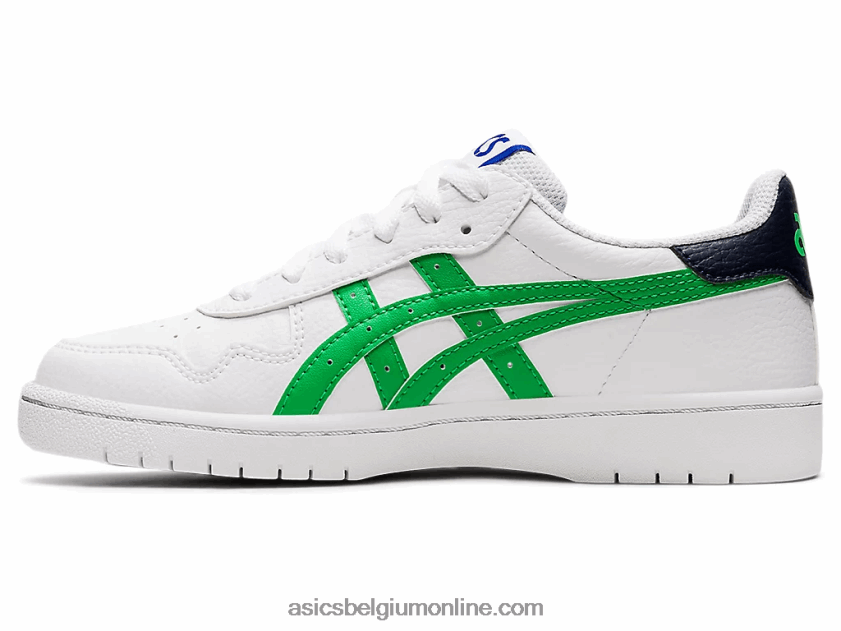 japanse lagere school V6HXR24493 wit/monacoblauw Asics