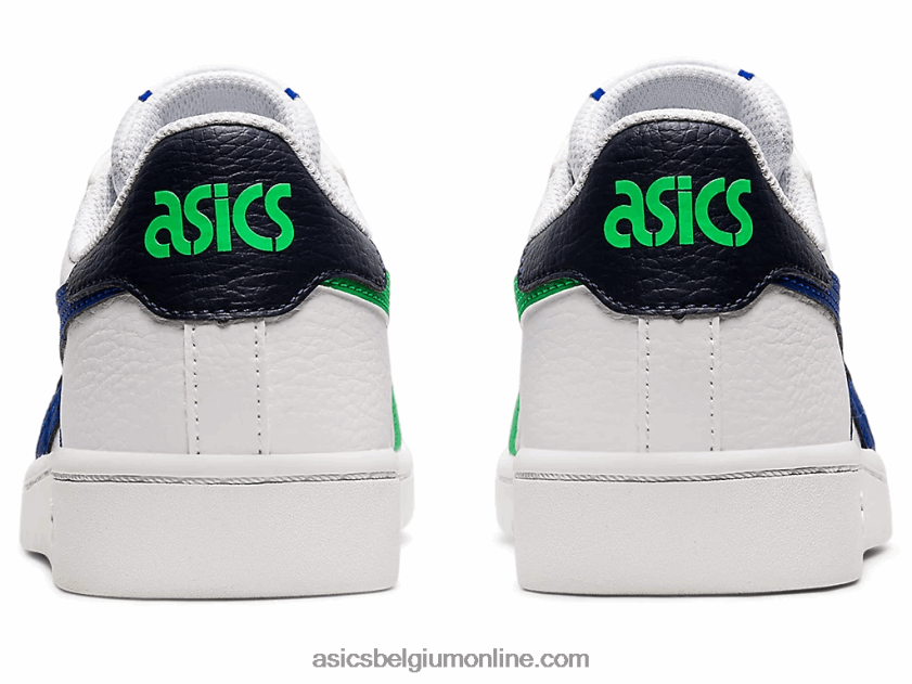 japanse lagere school V6HXR24493 wit/monacoblauw Asics