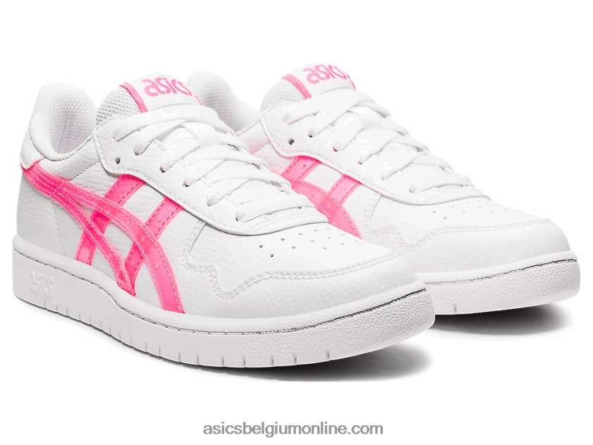 japanse lagere school V6HXR24552 wit/felroze Asics