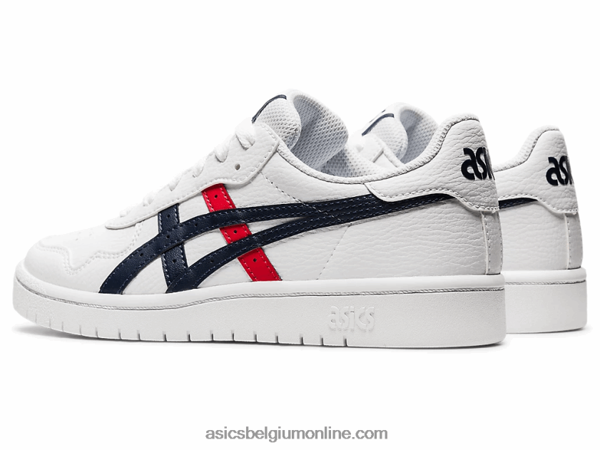 japanse lagere school V6HXR24560 wit/klassiek rood Asics