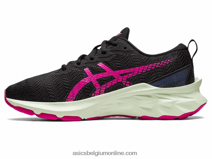 novablast 2 lagere school V6HXR24282 zwart/fruitpunch Asics