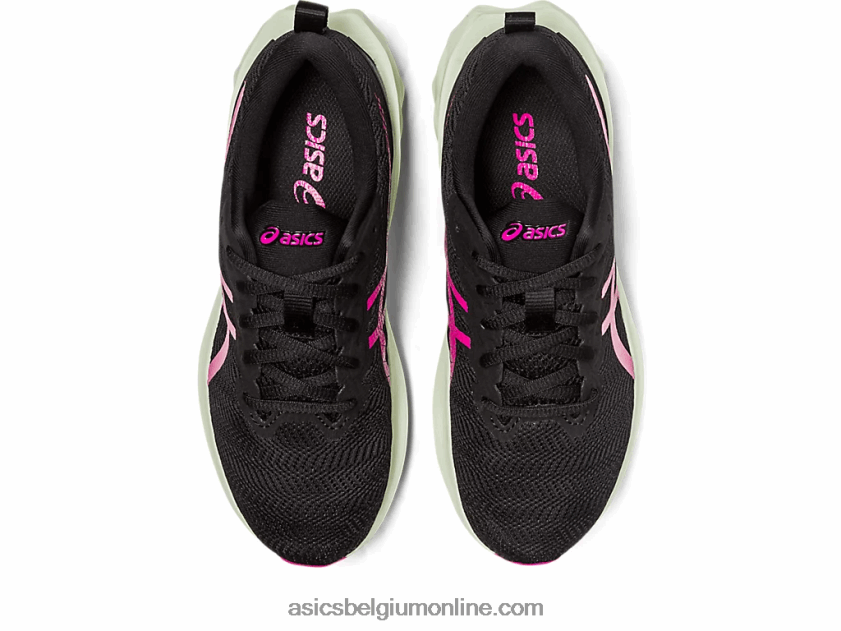 novablast 2 lagere school V6HXR24282 zwart/fruitpunch Asics