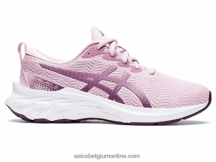 novablast 2 lagere school V6HXR24343 nauwelijks rosé/puur zilver Asics