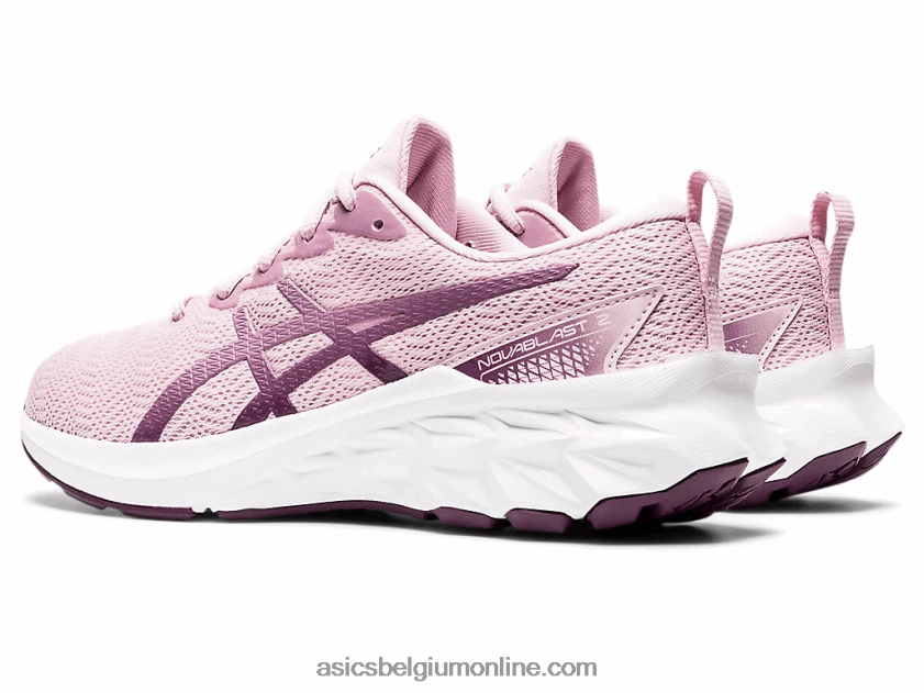 novablast 2 lagere school V6HXR24343 nauwelijks rosé/puur zilver Asics