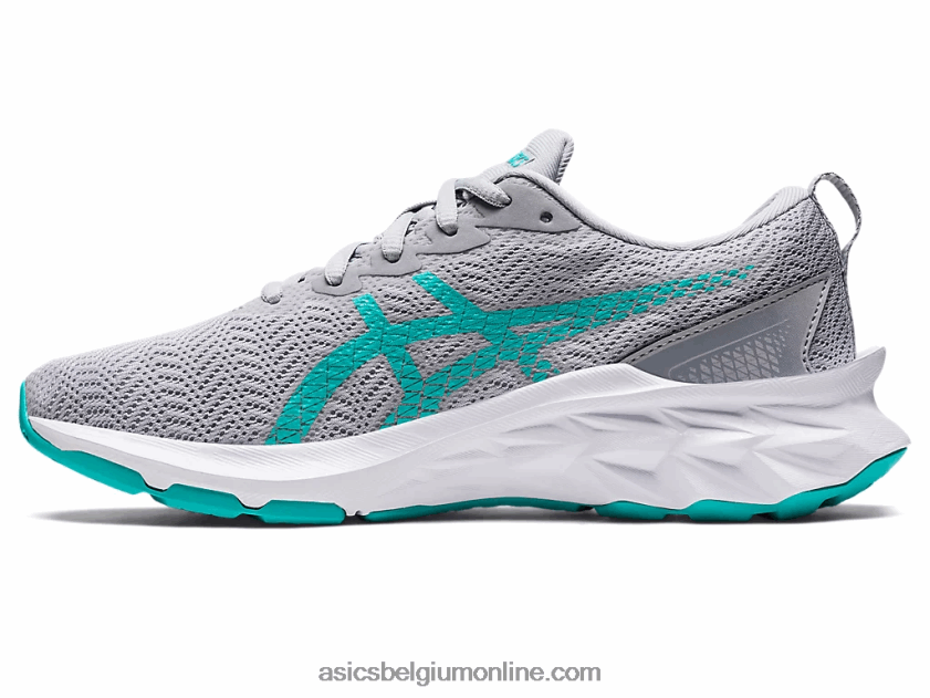 novablast 2 lagere school V6HXR24427 piemonte grijs/lavendel gloed Asics