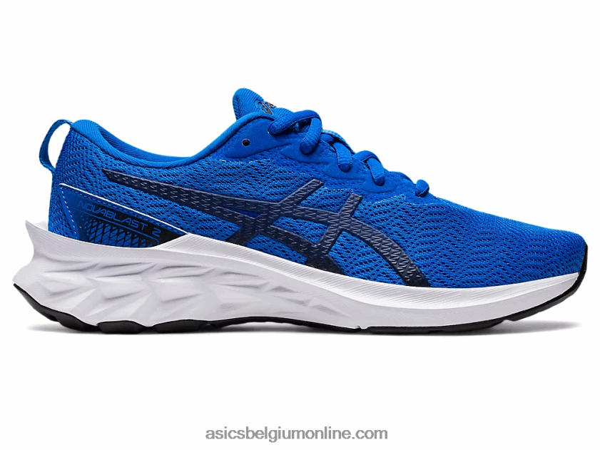 novablast 2 lagere school V6HXR24433 elektrisch blauw/diepe oceaan Asics