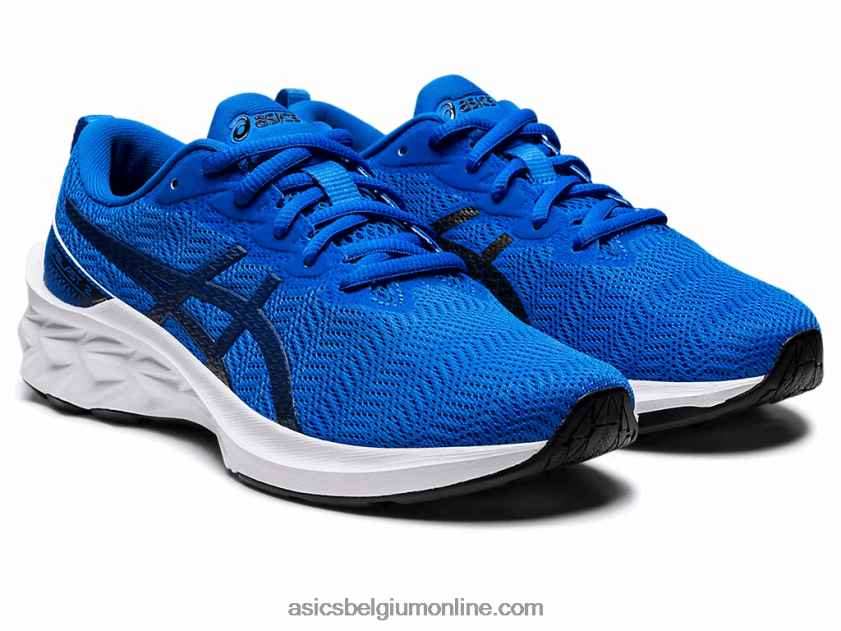 novablast 2 lagere school V6HXR24433 elektrisch blauw/diepe oceaan Asics