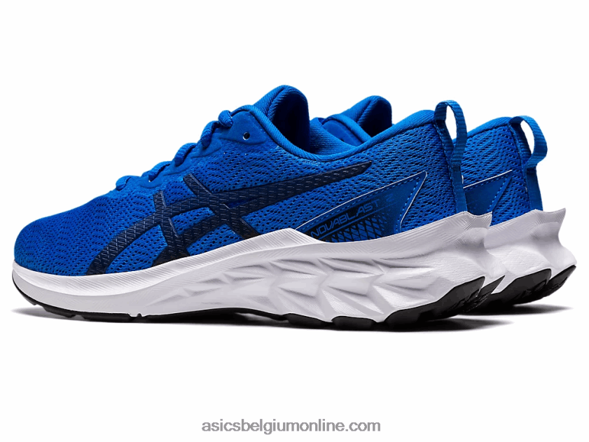 novablast 2 lagere school V6HXR24433 elektrisch blauw/diepe oceaan Asics