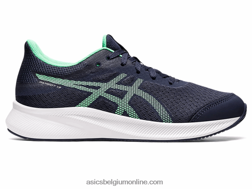 patriot 13 lagere school V6HXR24439 middernacht/nieuw blad Asics