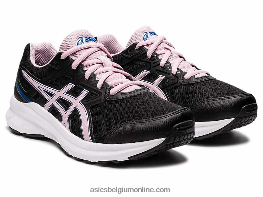 schok 3 lagere school V6HXR24489 zwart/nauwelijks roze Asics