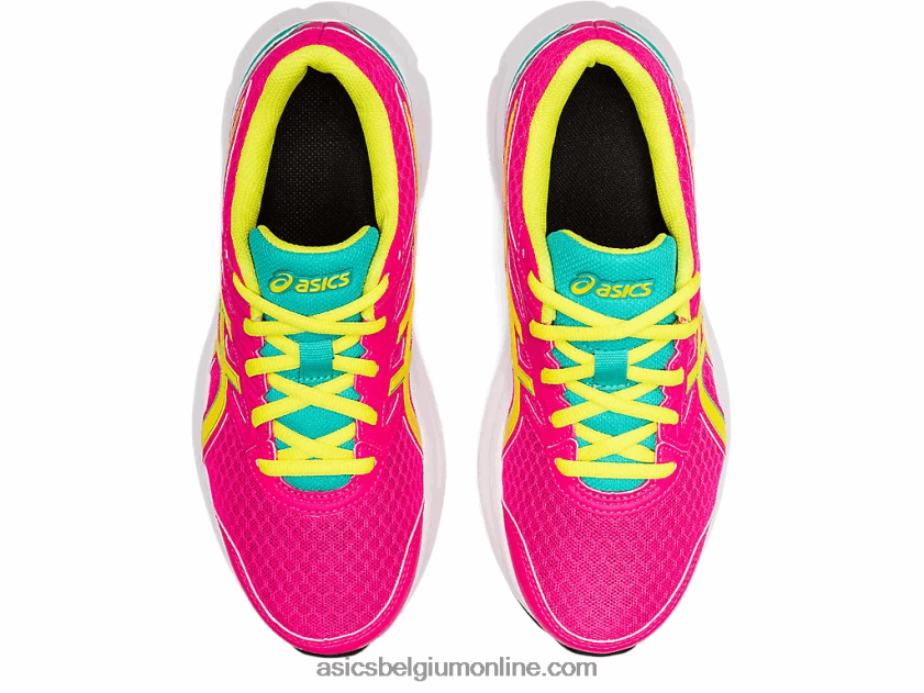 schok 3 lagere school V6HXR24490 roze glo/zure yuzu Asics