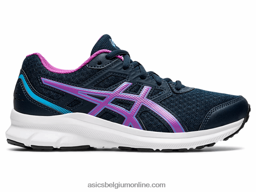 schok 3 lagere school V6HXR24539 franse blauwe/digitale druif Asics
