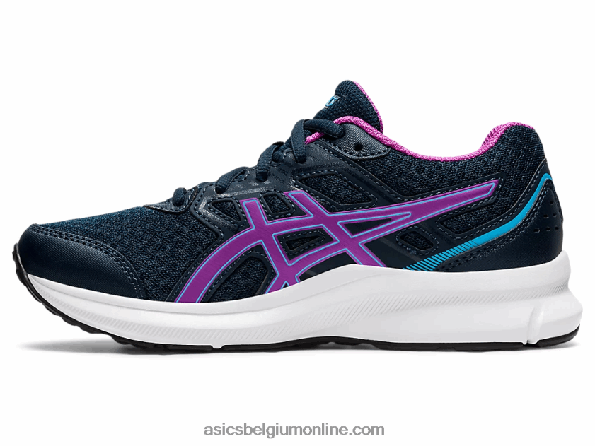 schok 3 lagere school V6HXR24539 franse blauwe/digitale druif Asics