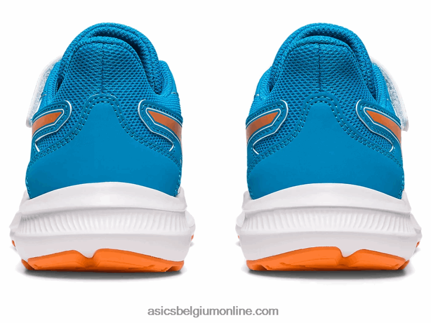 schok 4 kleuterschool V6HXR24261 eilandblauw/sunperzik Asics