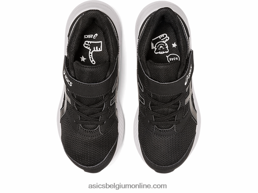 schok 4 kleuterschool V6HXR24262 zwart wit Asics